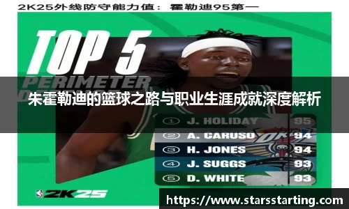 朱霍勒迪的篮球之路与职业生涯成就深度解析